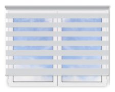 Стандартные рулонные шторы День Ночь Латина 1301 цена. Купить в «Мастерская Жалюзи»